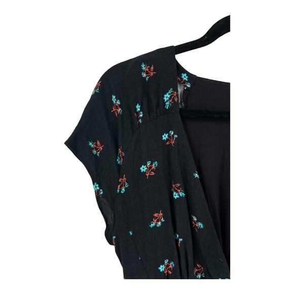 Free People Dress Everyone's favorite minidress black size Small S - Picture 8 of 9